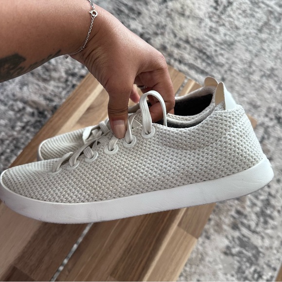 Allbirds Women’s Tree Pipers Lace Up Shoes in Kaikoura White Size US 9 - Picture 4 of 12